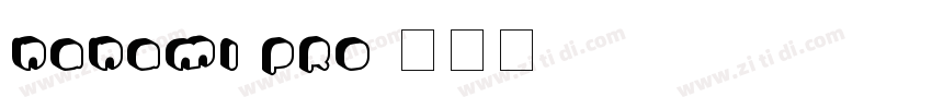 Nanami Pro字体转换